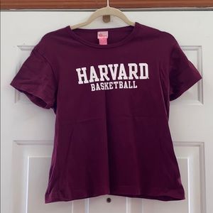 Harvard Basketball girls short sleeved shirt
